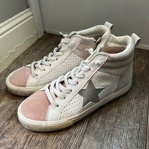 Vintage Havana high top sneakers